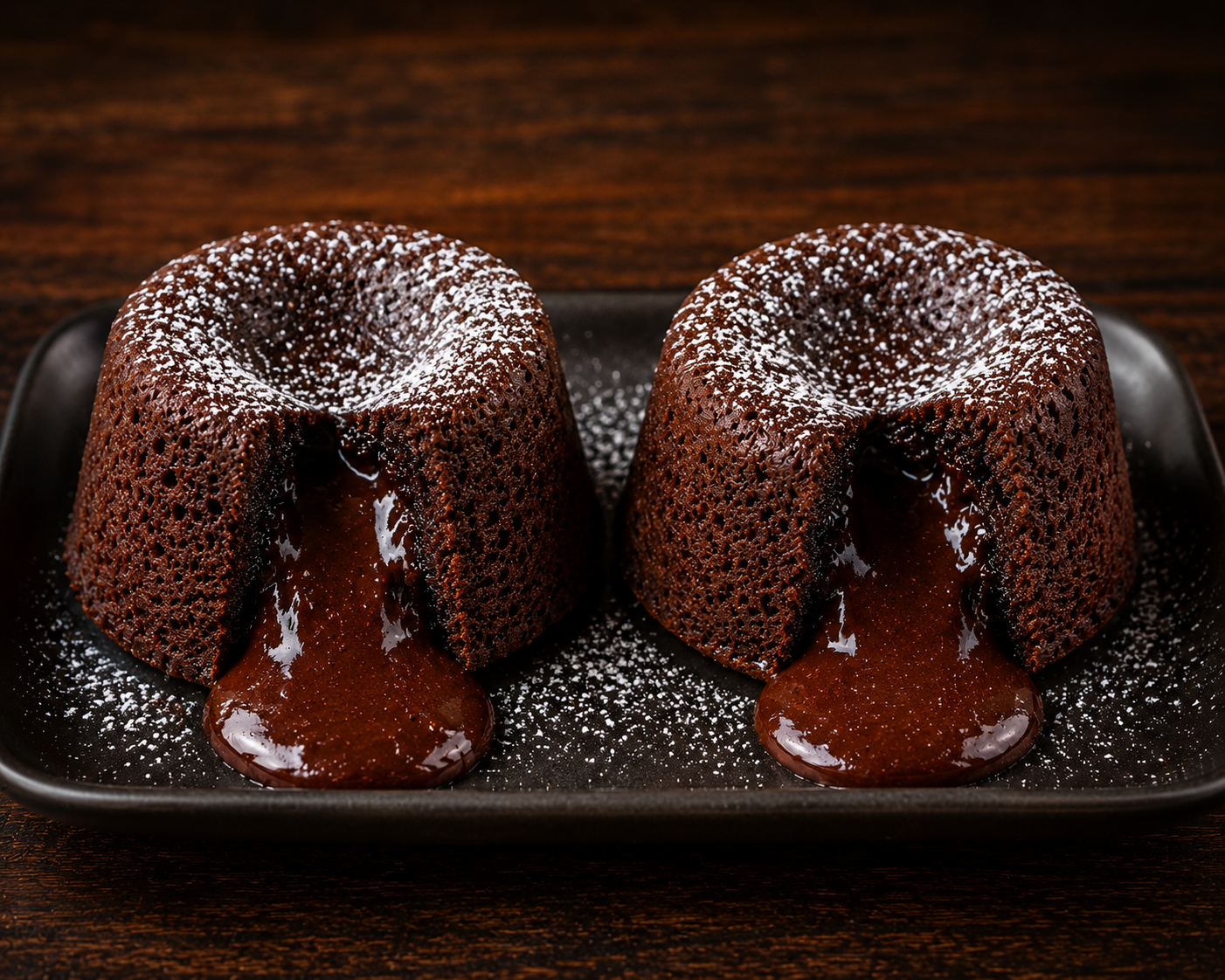 2 Pcs Lava Cakes