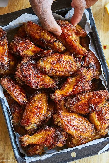 baked wings 6 pcs